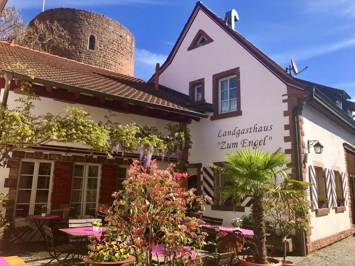 Hotel Landgasthaus Zum Engel Neuleiningen Exterior foto